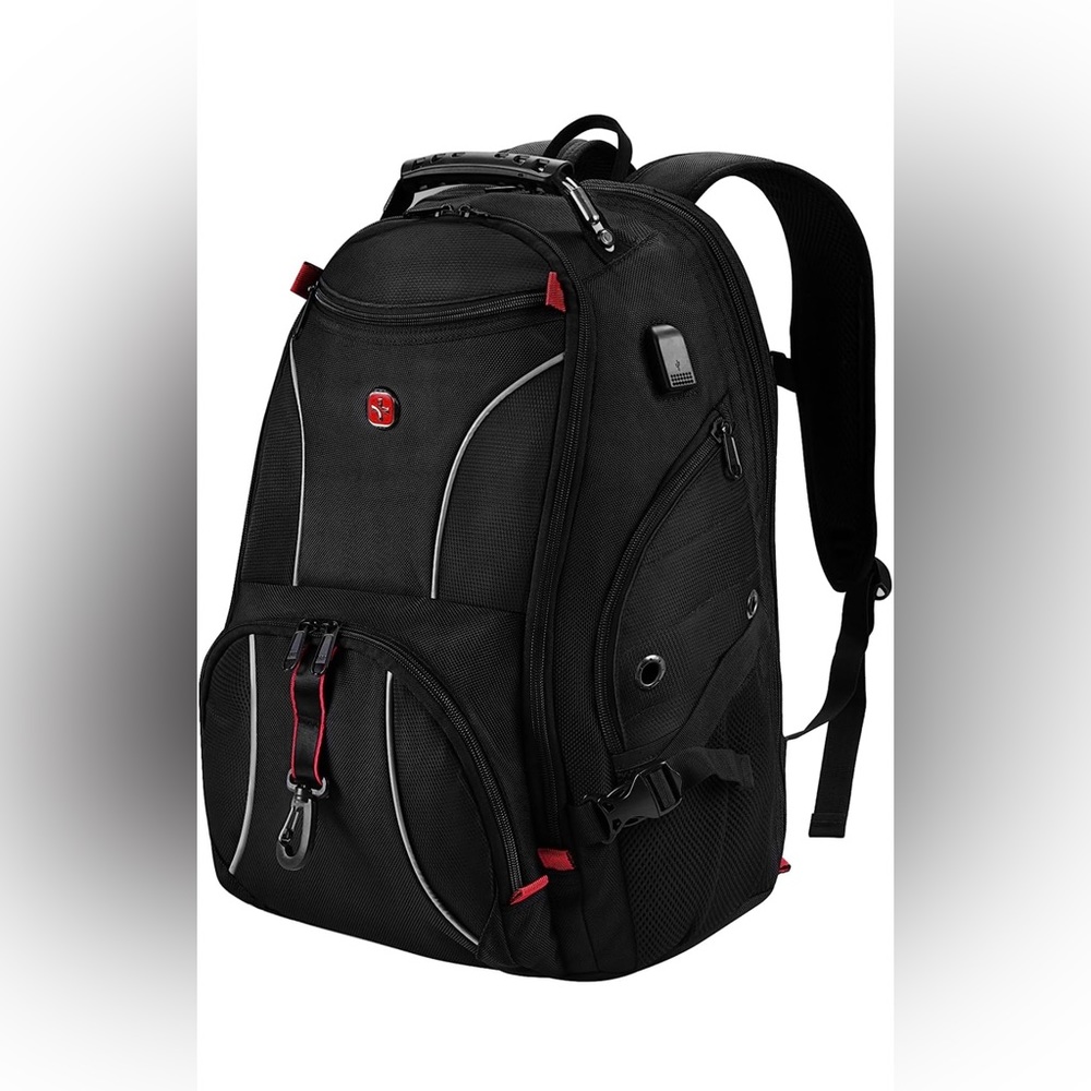 17.3-Inch TSA-Friendly Laptop Backpack - Water-Repellent, Perfect for College,